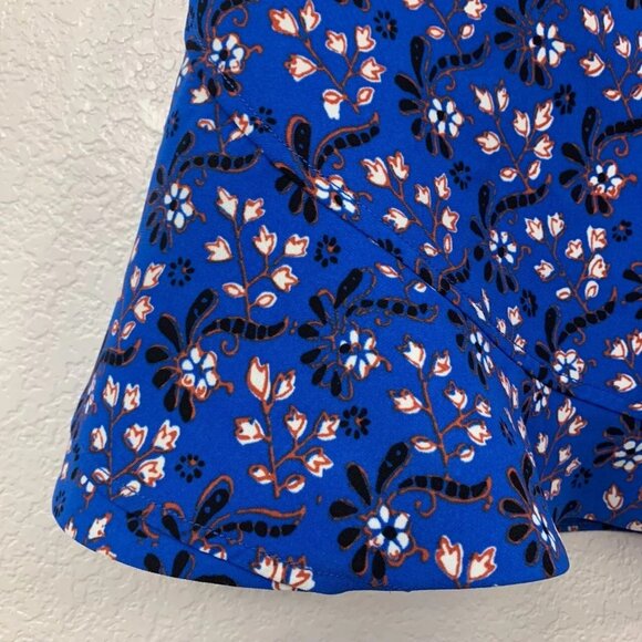 J. Crew Floral Print Mini Flutter Skirt - Picture 2 of 9
